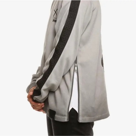 THE WEEKND XO PUMA X WASHED TRACK TOP IN ASHPALT LARGE - Picture 7 of 14